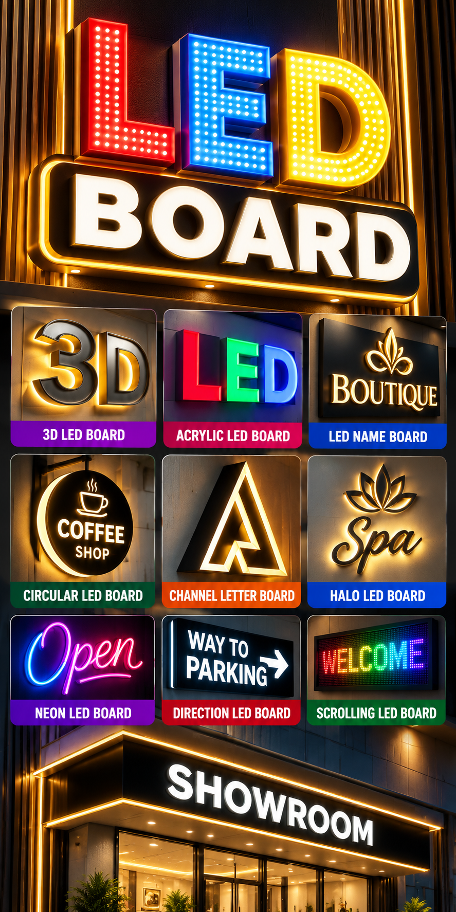 LED Name Boards